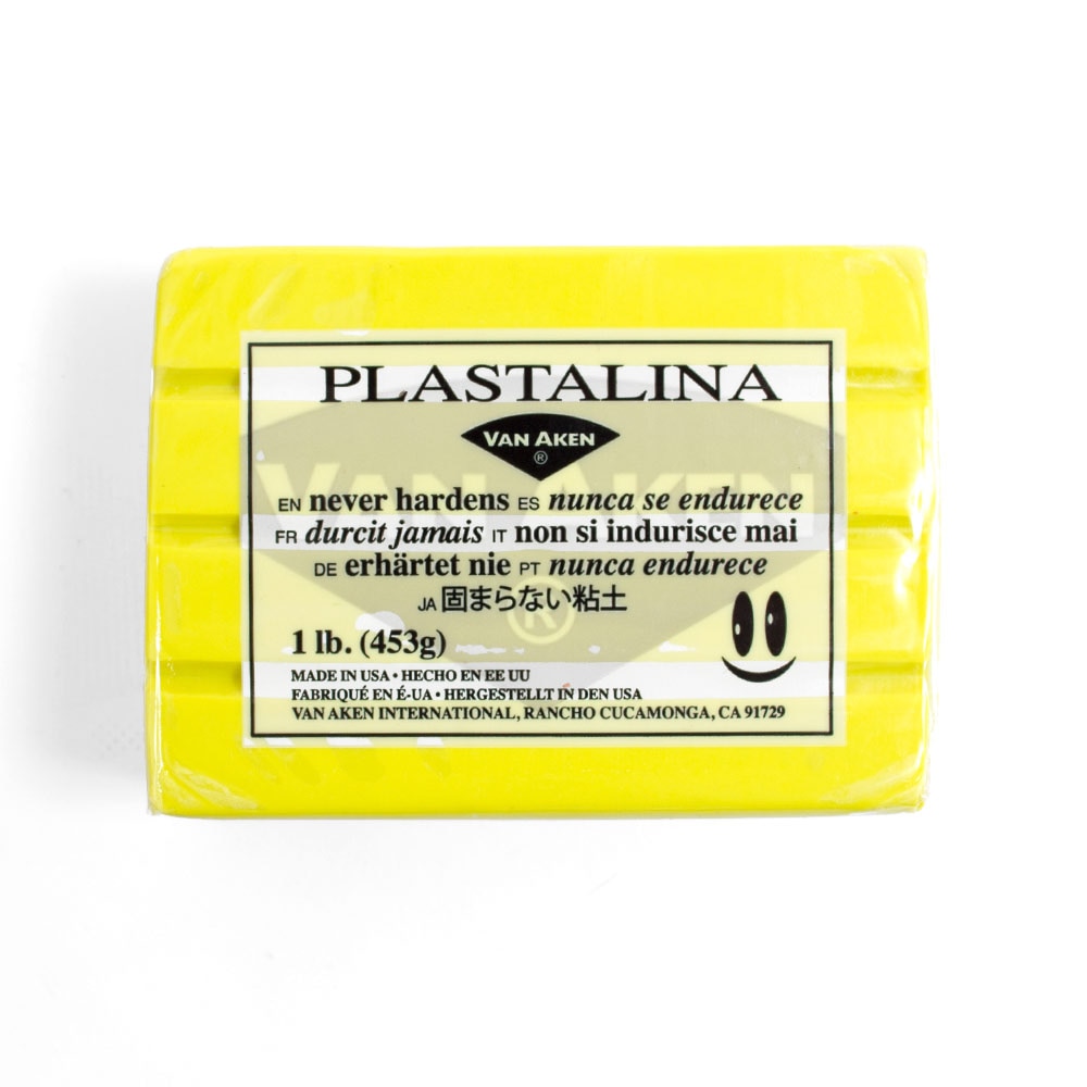 Van Aken, Plastalina, Modeling Clay, 1#, Yellow